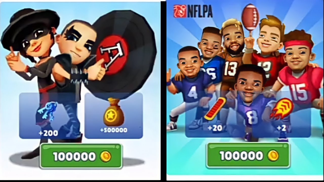 How many characters do you have in Subway Surfers? There are 115