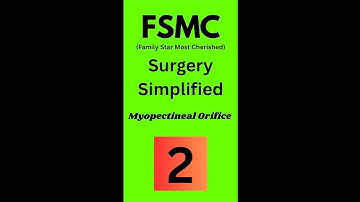 FSMC - Surgery Simplified #2 | Myopectineal Orifice (5M)