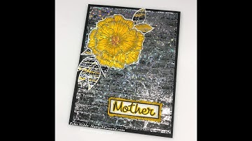 Unity Quick Tip: Foiling Stamped Images to Create a Stunning Card