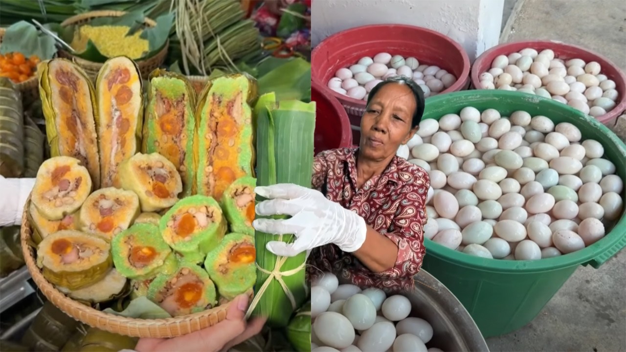 ធ្លាប់លឺអត់​ នំអន្សម​ ហេតុអីស្ងោររួចចាស់ៗស្រង់យកត្រាំទឹកអូរ​