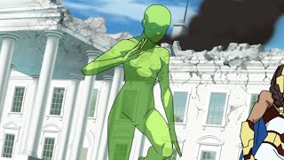 Green Ghost- All Powers Scenes (Invincible)