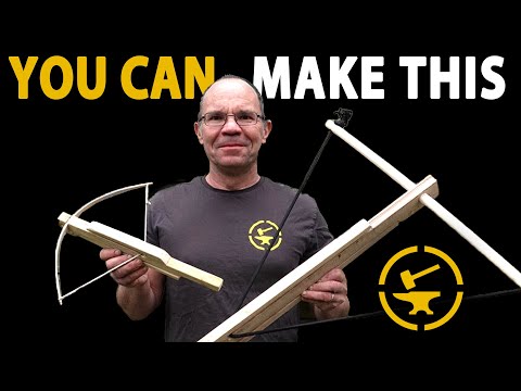 Video: How To Make A Crossbow