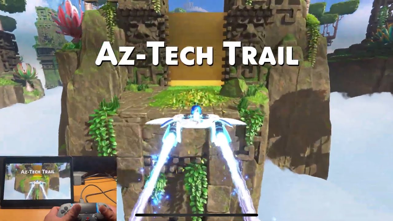 Astro bot Az Tech Trial Guide - Played on iPad - YouTube