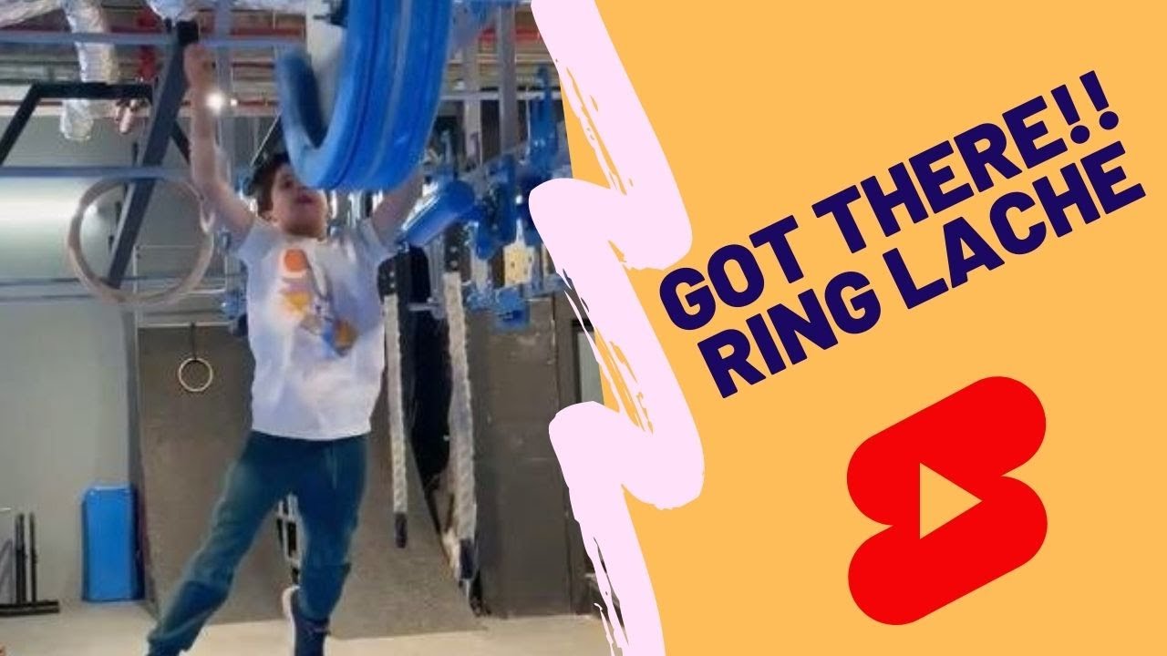 At The End He Gets There 🚀🔥 | Ninja Kid Warrior Lache Training