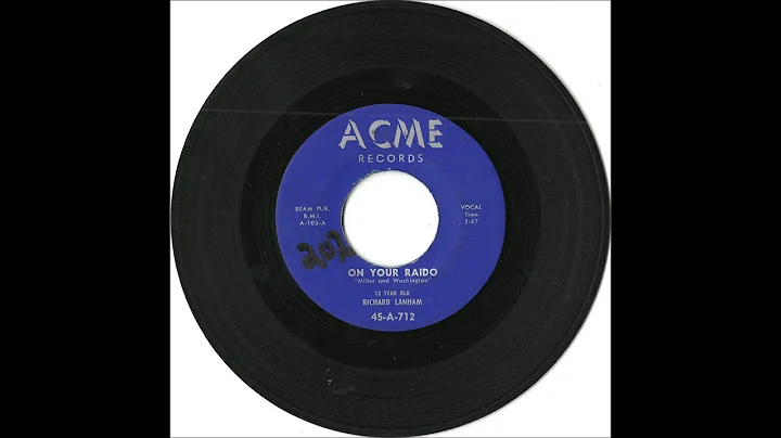 Richard Lanham - On Your Raido [sic] - Uptempo Hem...