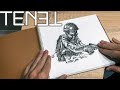 逆行ペンで TENET 描いてみた