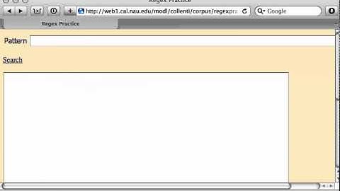 Overview of negative lookaheads