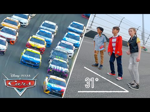 What Makes a Race Car Fast? | Science of Banking | Pixar Cars