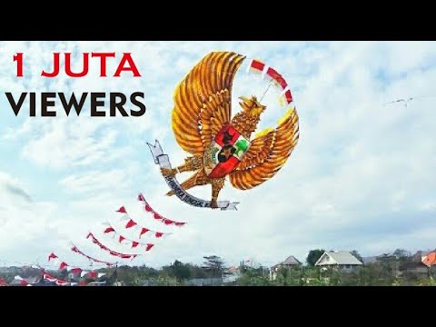 Layangan Kreasi Garuda  Pancasila Berhasil Mengudara YouTube