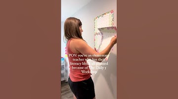 Plan Your Literacy Block before school starts using The Daily 5 #daily5 #teacher #elementaryteacher