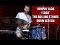 'Jumpin' Jack Flash' - The Rolling Stones - Drum Lesson