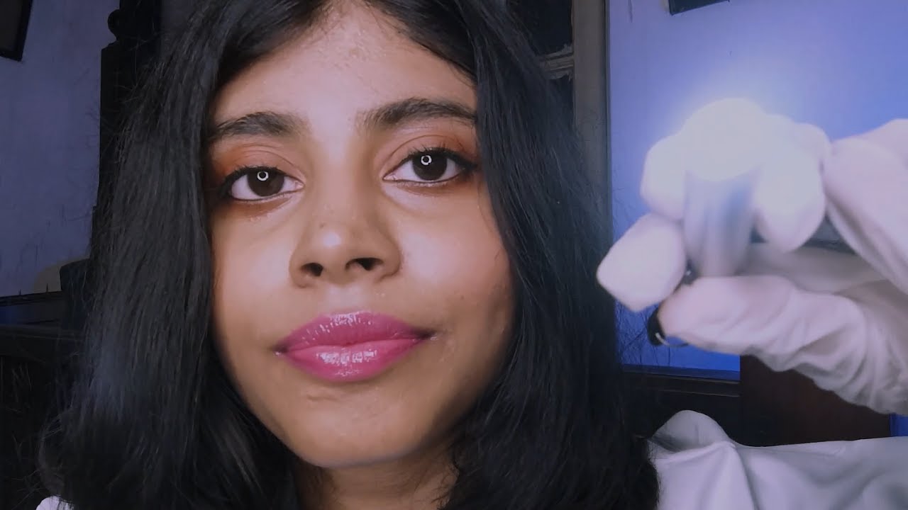 ASMR Indian Girl Does Your Cranial Nerve Exam | Personal Attention, Roleplay, Whispers | Indian ASMR