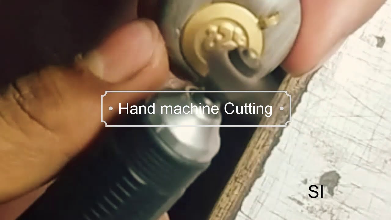 Hand machine Cutting / Gold cutting with diamond tool/ jewellery art / Gold LOCKET chilai