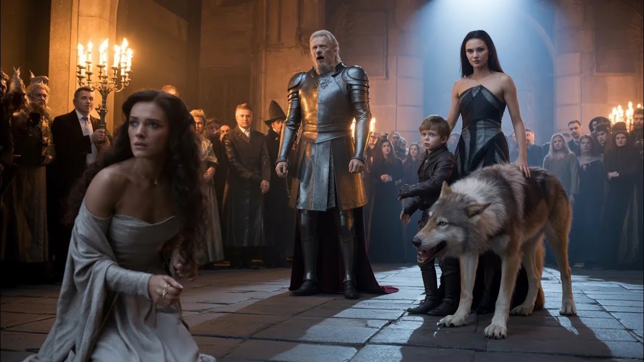 THE KING SHAMED HIS BARREN MATE AT HIS PUP CEREMONY — SHE ARRIVED WITH A RIVAL ALPHA'S TRUE HEIR.