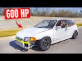 First drive in my 600 horsepower ls vtec street car  revival series ep 6