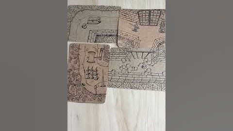 Paperbag Dungeon-Card Flips