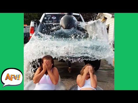 Watch Them Get WASHED AWAY! ?? | Funny Vehicle Fails | AFV 2020