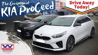 Take a look at the Kia ProCeed GT Line Auto - Ready to Rent NOW From Westwood in Wigan