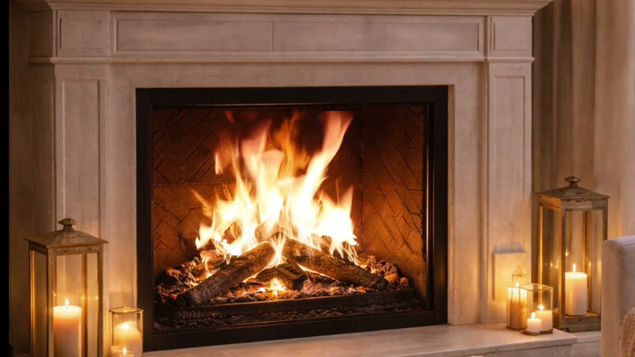 This Fireplace Calms Your Brain Faster Than Music #fireplace #bonfire #vuurhaard
