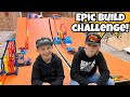 24 Hour Scooter Ramp Build Challenge!! *Cliff Hanger!**