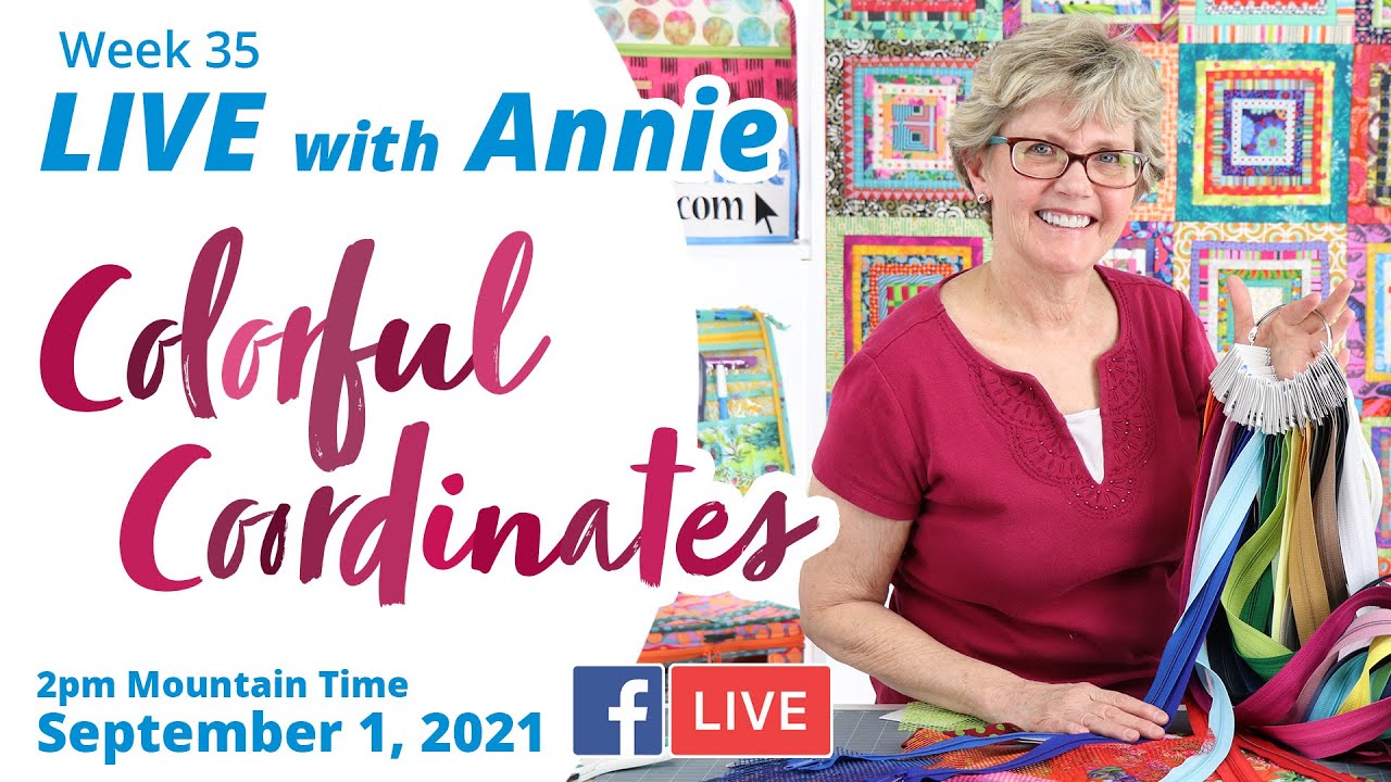 Week 35: Colorful Coordinates (LIVE with Annie)