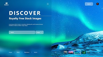 How To Make Website UI Design In Adobe XD | UI Design Tutorial