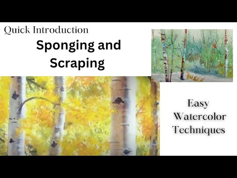 How To Paint Trees In Watercolor For Beginners