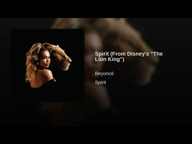 Beyoncé - Spirit (REVERSED)