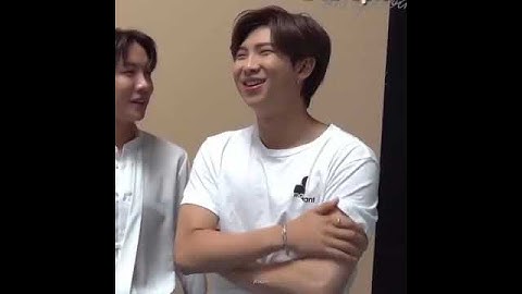 the way JUNGKOOK look at namjoon 😭.....#jk #RM #namjoon #namkook #BTS