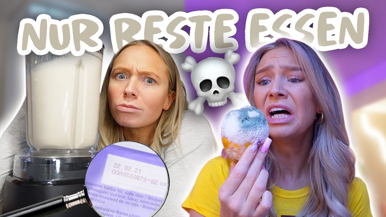 NUR noch RESTE ESSEN bis ich nach Thailand fliege...😳 *schimmlige Angelegenheit*| CARAMELLA