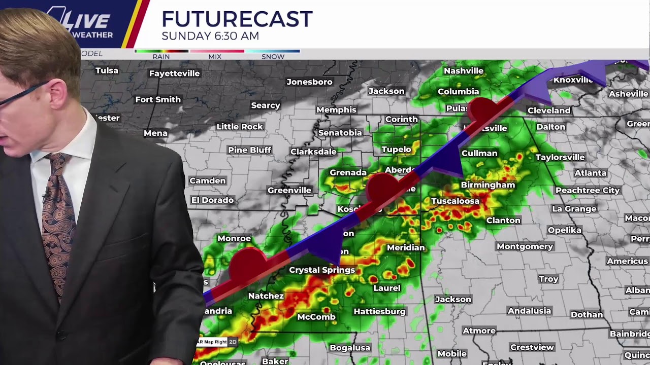 LIVE at 5: Matt is looking towards Saturday's Severe Weather Threat