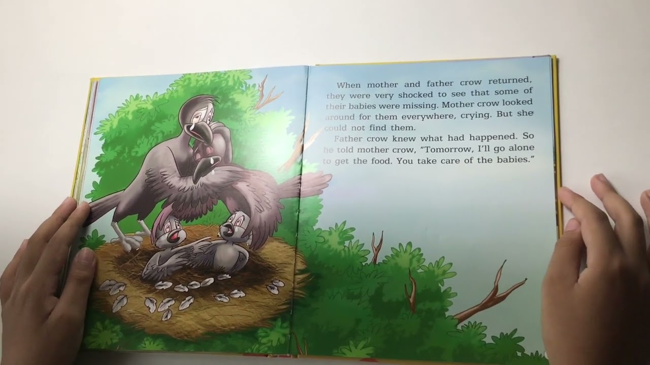 Panchatantra The Crows & The Evil Snake Read Aloud YouTube