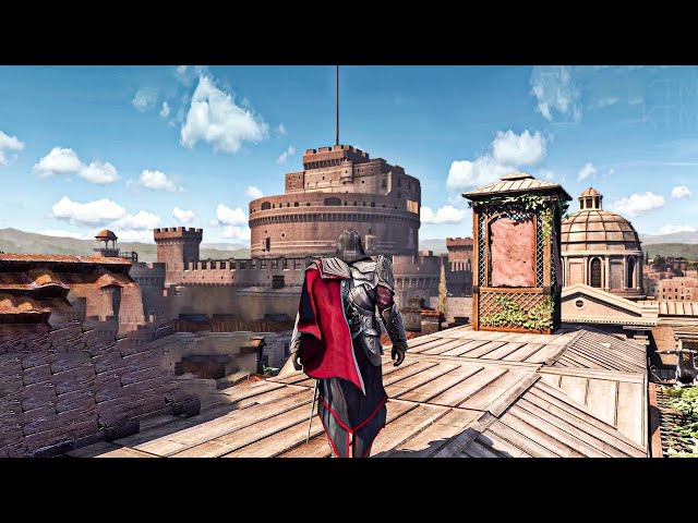 Assassin's Creed Brotherhood Remastered Like Maximum Graphics Mod 2021 (Ray  Tracing RTGI Retextured) 