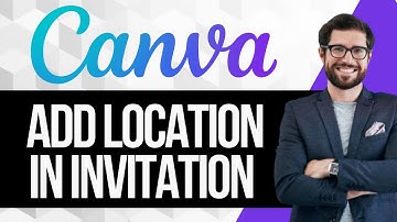 How to Add Location Link in Canva Invitation