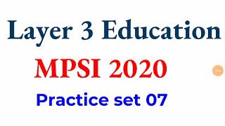 Mpsi maths | Practice set 07 #MPSI #MP_police