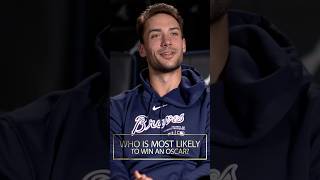 Which Braves player is most likely to win an Oscar 🏆 | #Shorts