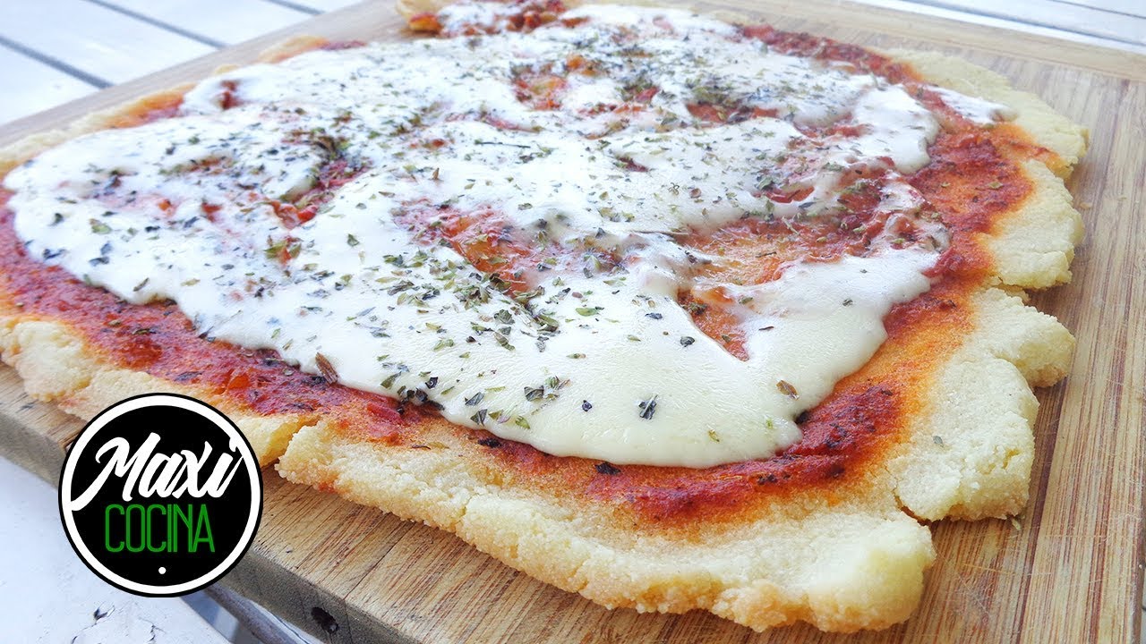 PIZZA CON HARINA DE ARROZ | Receta sin Gluten | Maxi Cocina - YouTube