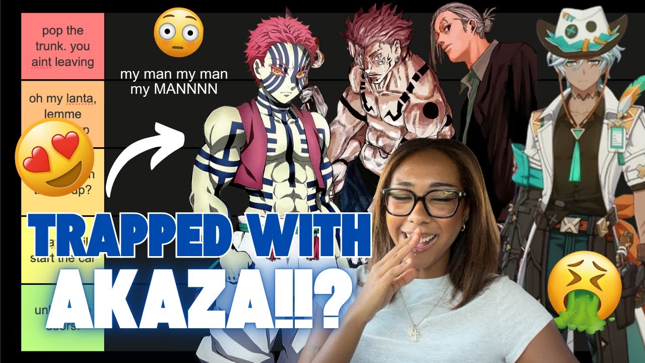 В ЛОВУШКЕ С АКАЗОЙ!? (лучший день в жизни) | рейтинг ваших ИЗМЕНЕНИЙ ПЕРСОНАЖА