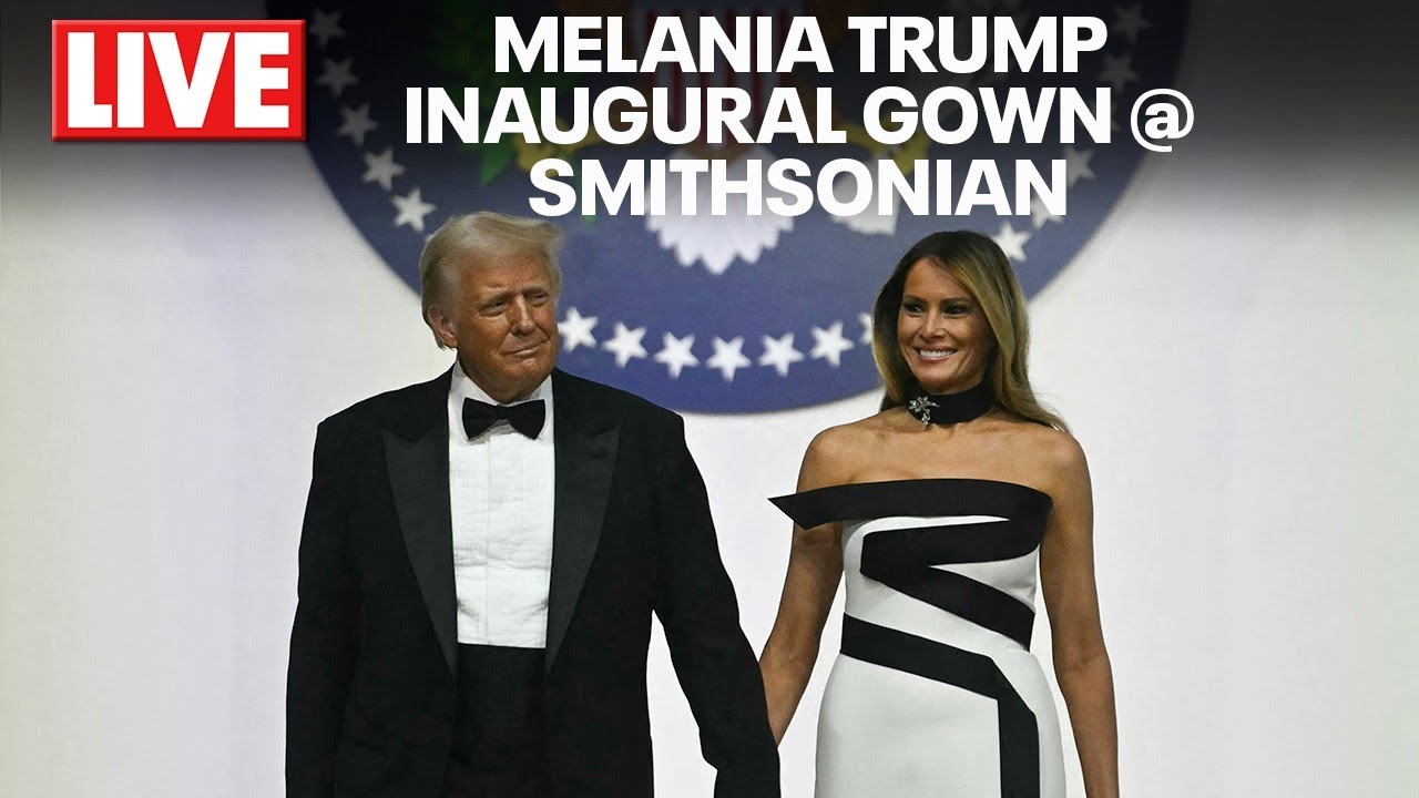 melania first lady dress First Lady Melania Trump's Inauguration Ball Dress Might Be Her Boldest Fashion Yet