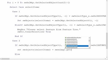 Solidworks Macro – Create Mirror