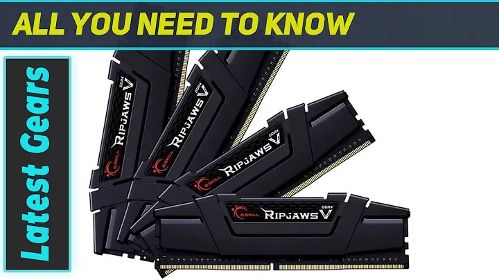 G.SKILL Ripjaws V Series DDR4 RAM 128GB (4x32GB) - Unleash Your PC's Ultimate Power!