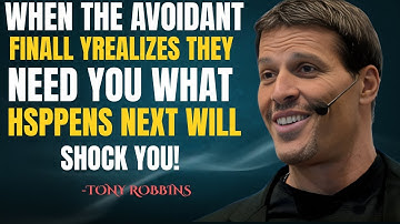 HOW TO TRIGGER AN AVOIDANT TO CHASE YOU… WITHOUT SAYING A SINGLE WORD | TONY ROBBINS MOTIVATIONAL