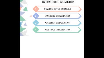 Metode Numerik - Integrasi Numerik