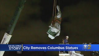 Mayor Lightfoot Orders Columbus Statues Removed From Grant Park, Little Italy