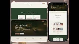 Wix Website Designer  Serenity Massage Therapy  Wix Bookings Integration Wix Expert  Wix Design screenshot 1