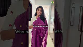 Diva Mirror Khadi | RS.970/- | SAREE CODE-AS286 | WA-6369545679 | https://ruffletrends.com/