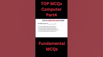 TOP Basic Computer MCQs Part4 || Fundamental MCQs of Computer Science #shorts  #mcqshorts