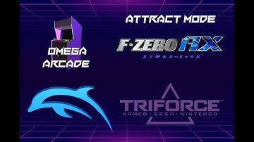 F Zero AX Arcade Attract Mode - Dolphin Triforce