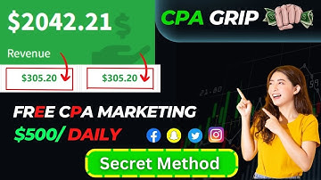 Make $500 Per Day With CPA Marketing | Free Traffic Method | CPAGrip Content Locker