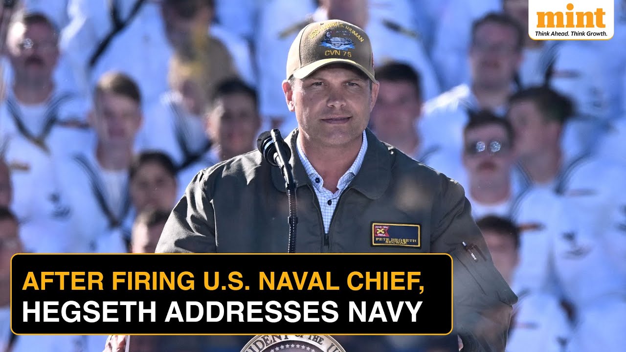 After Controversial 'Fat Generals' & 'Beardos' Speech, Pete Hegseth Takes  The Stage Again